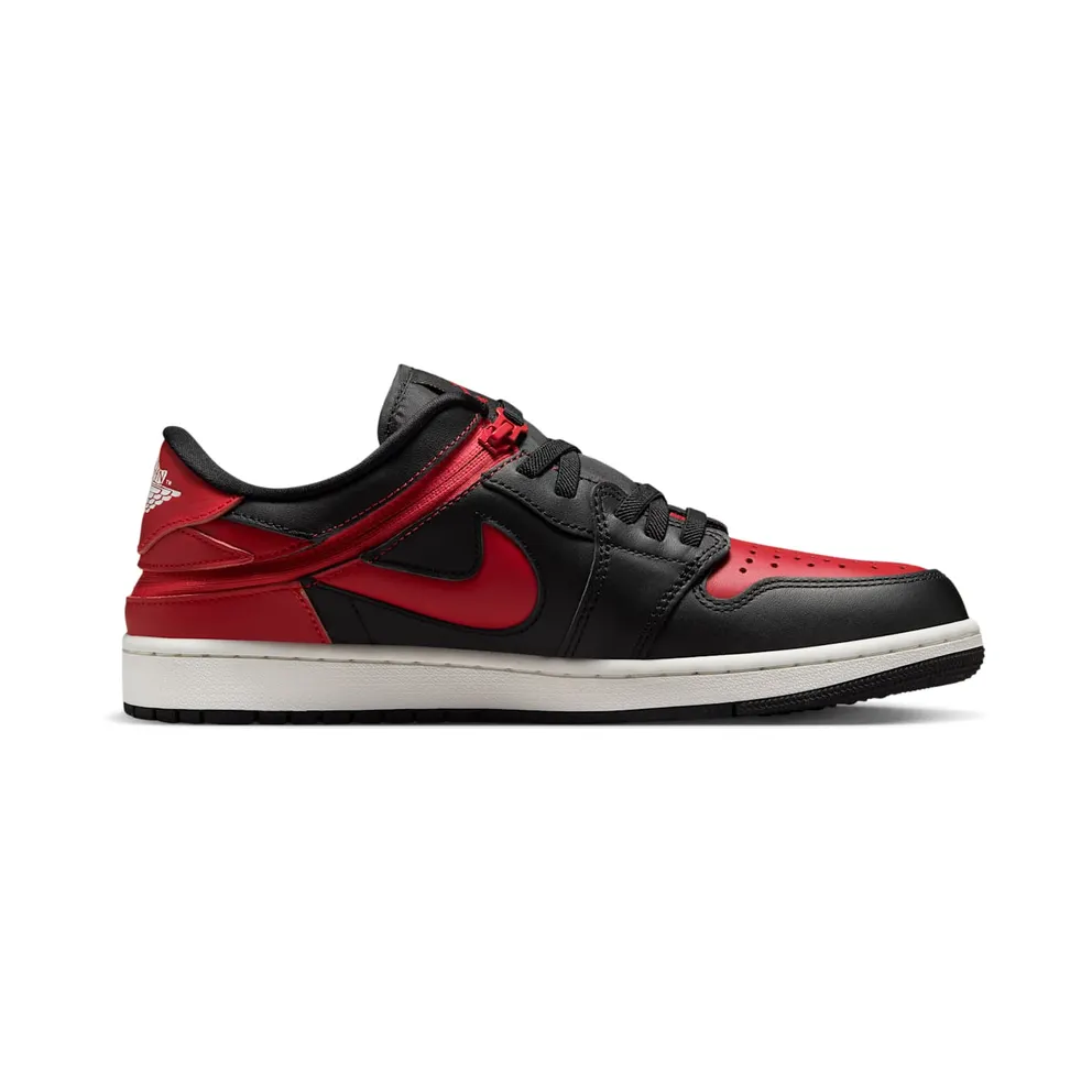 Jordan 1 Low FlyEase Black Summit White Varsity Red (DM1206-067)