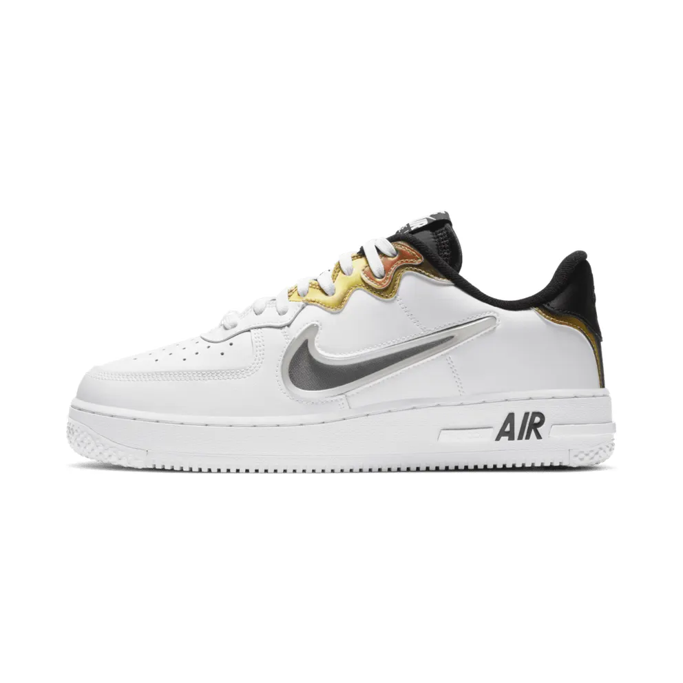 Nike Air Force 1 React LV8 White Glow White/Black/Multi-Color (CN9838-100)