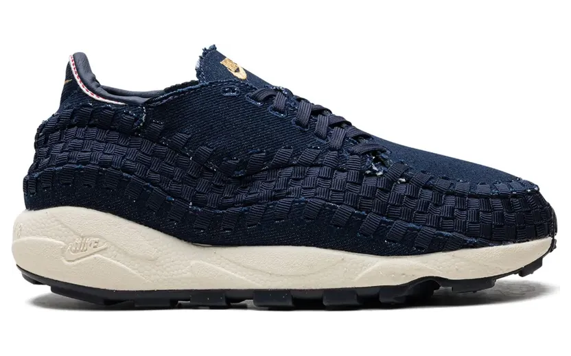 Nike Air Footscape Woven Raw Denim sneakers – Blauw (HF1759)