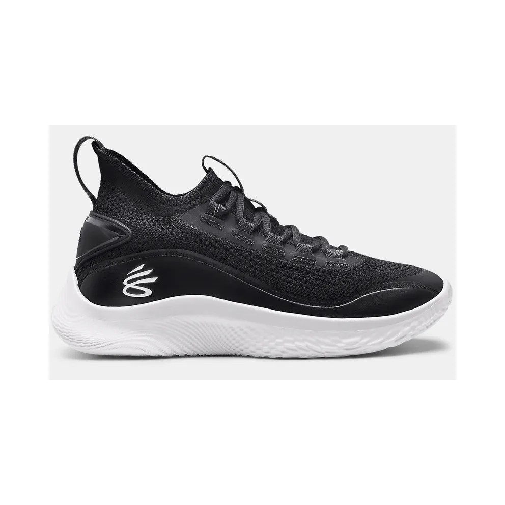Under Armour Basketball Shoes Grade School Curry Flow 8 Black (3023527-002)