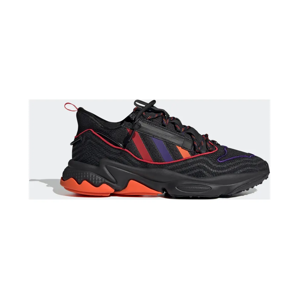 adidas OZWEEGO ZIP Core Black / Core Black / Orange (Q47187)