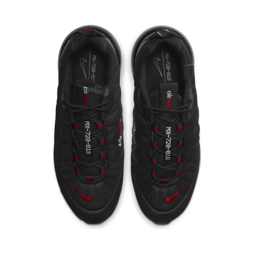 Nike MX-720-818 “Black / University Red / Particle Grey” (CW7476-001)