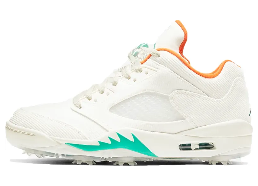 Air Jordan 5 Retro Low Golf Lucky and Good (2020) (CW4204-100)