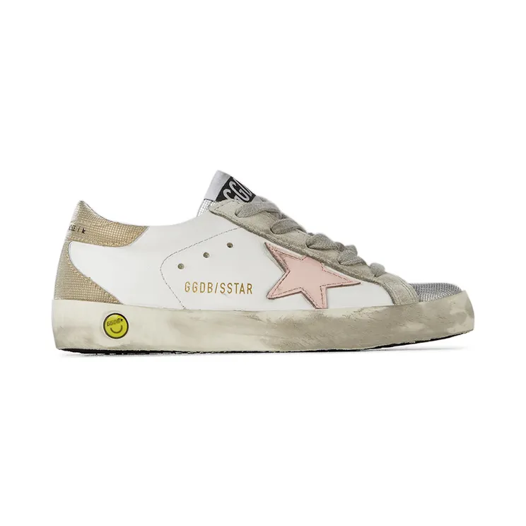 Golden Goose Kids White Super-Star Classic Spur Sneakers (GYF00102.F002020.81294)