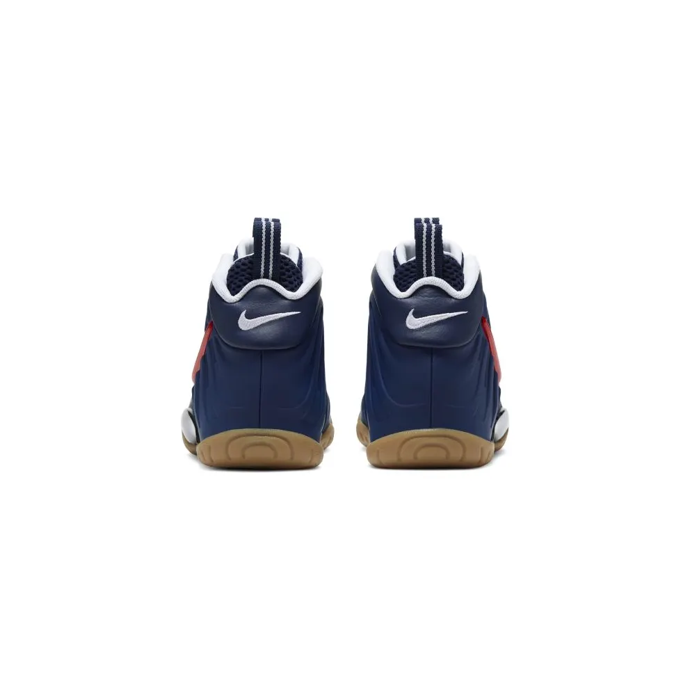 Nike Air Foamposite Pro Blue Void University Red (GS) Blue Void/Gum Light Brown-White-University Red (644792-405)