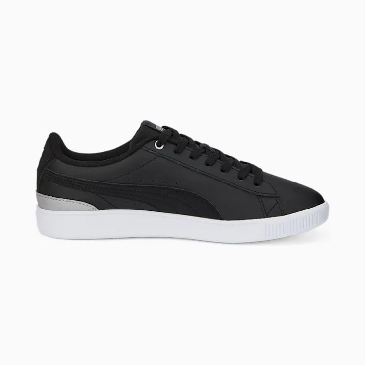 Puma Vikky V3 leren Silver/Black (38311509)