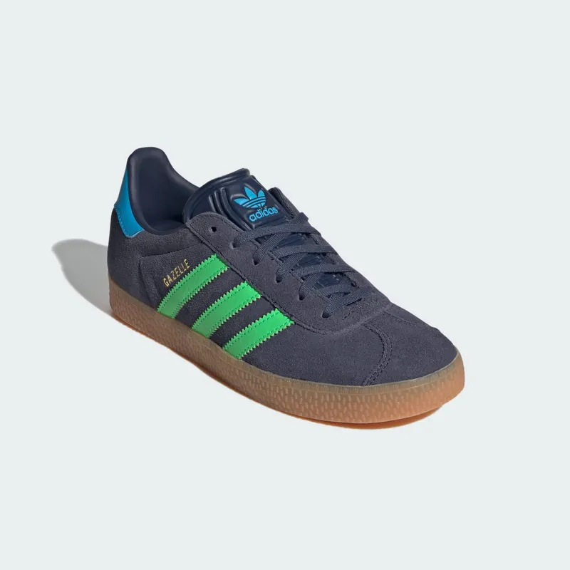 adidas Gazelle Shadow Navy Screaming Green (IH6466)