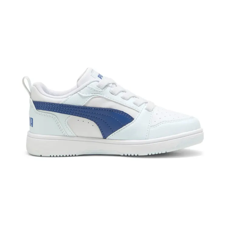 Puma Rebound White Grey “Red” (396742)
