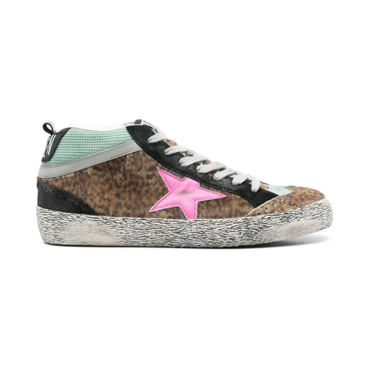 Golden Goose Mid Star Double-Quarter “Brown” (GMF00123F003127)