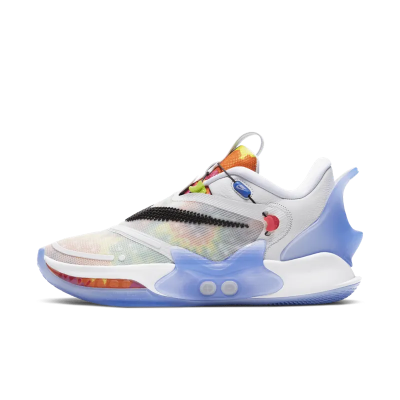 Nike Adapt BB 2.0 Tie Dye (US Charger) White/Black-Multi-Color (BQ5397-100)