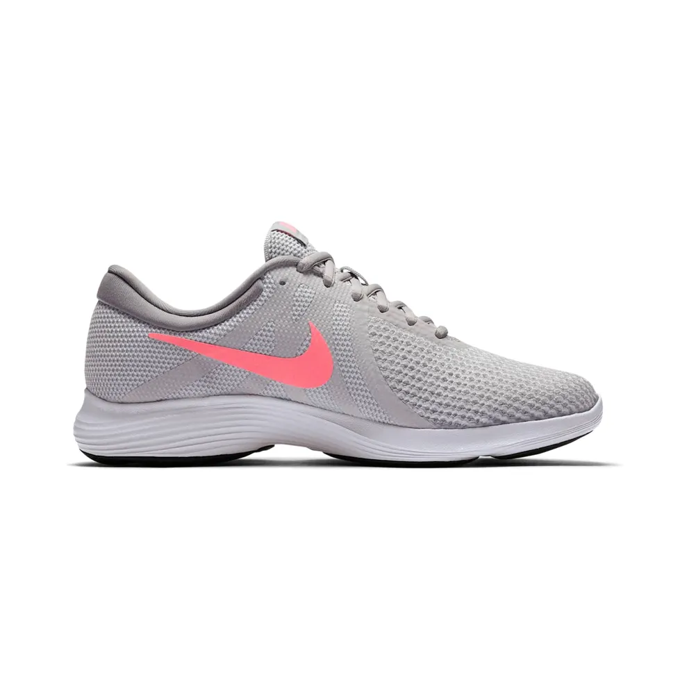 Nike Revolution 4 “Pure Platinum / Wolf Grey / Black / Sunset Pulse” (AJ3491-016)