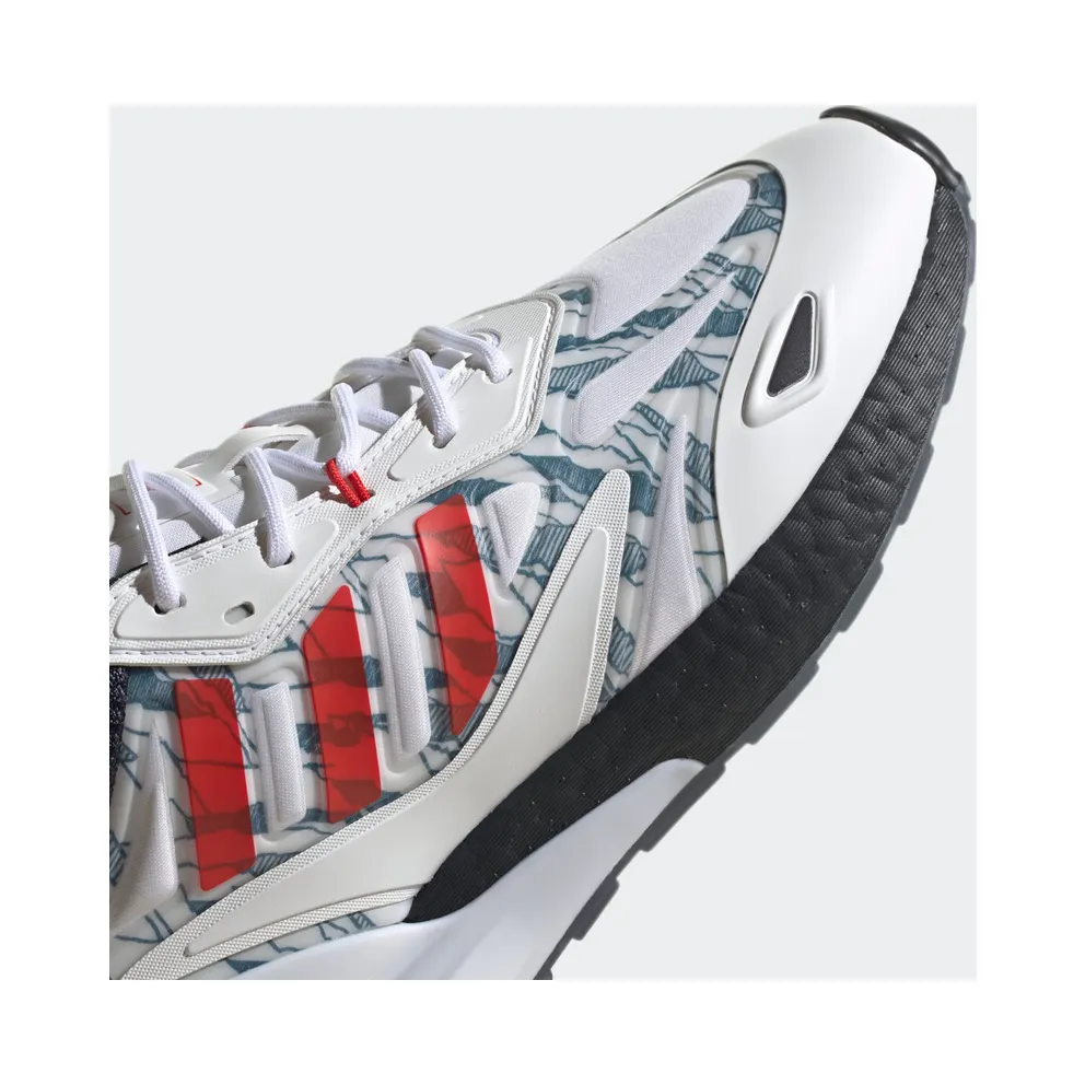 adidas FC Bayern München ZX 2K Boost 2.0 Cloud White / Active Red / Night Navy (GY3515)