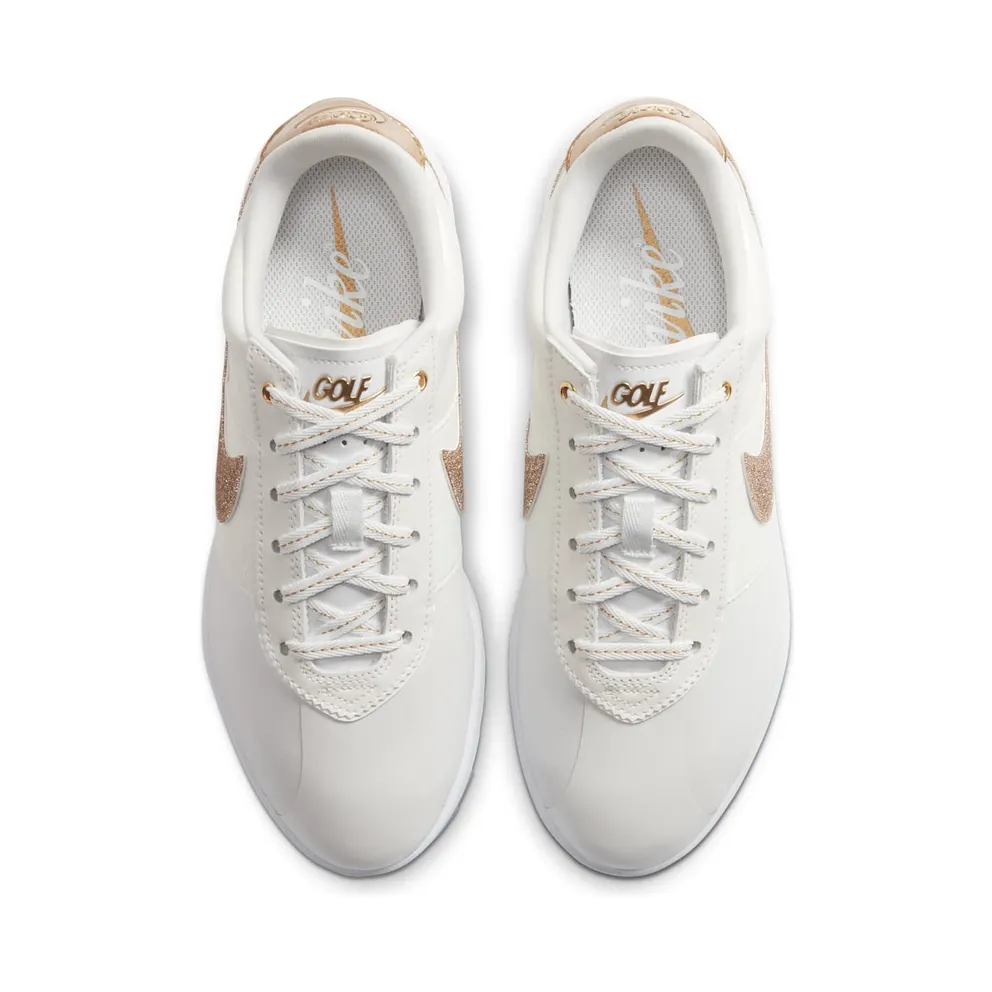 Nike Cortez G Swarovski (W) Summit White/White-Metallic Gold (CI2283-111)