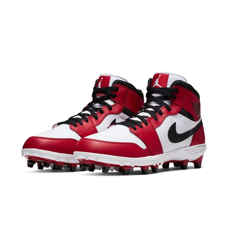 Jordan 1 TD Mid Chicago White/Varsity Red-Black (AR5604-106)
