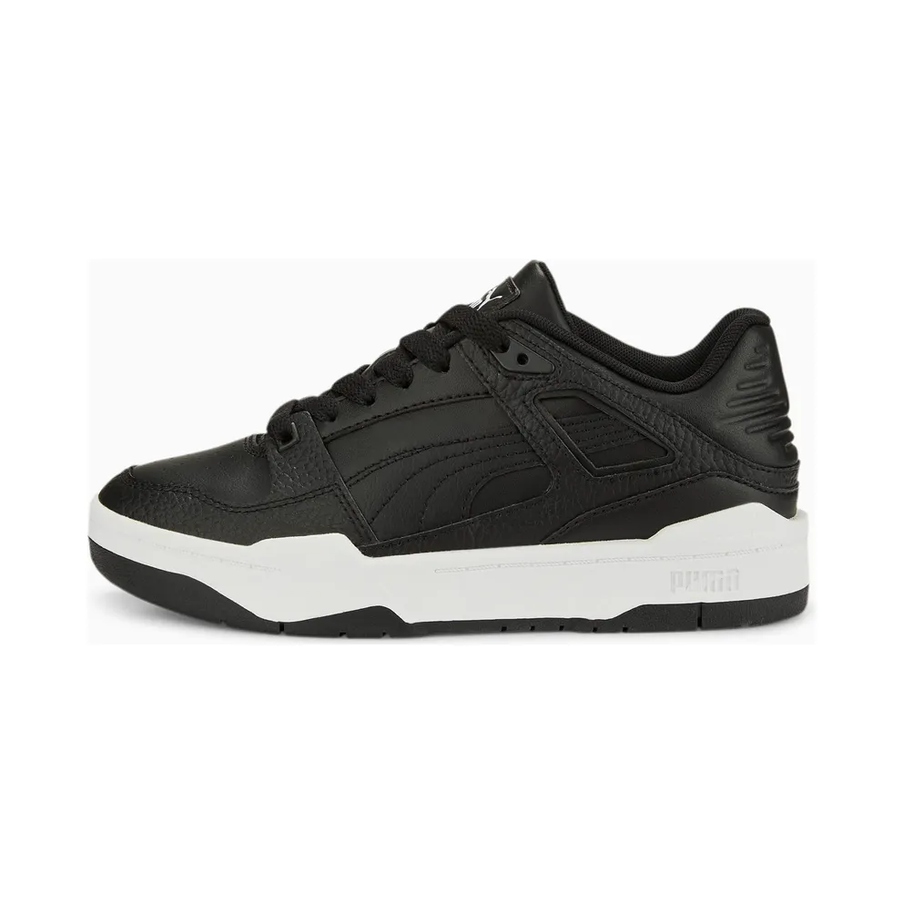 Puma Slipstream Leder Jugend Schwarz/Weiß (387826-03)