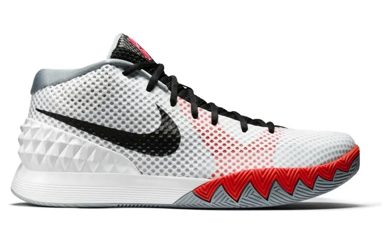 Nike Kyrie 1 ‘Home’ White/Black-Dove Grey-Infrared (705277-100)