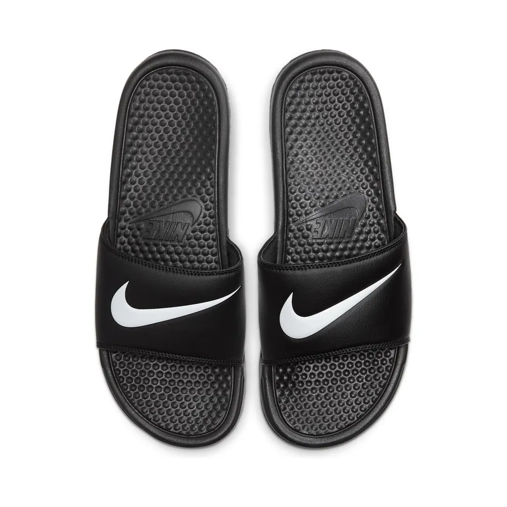 Nike Bennasi Swoosh 312618 Black/White Black/White (312618-011)