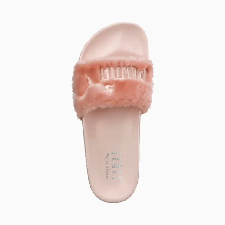 Puma Fur Slide Fur Slide Pink (W)