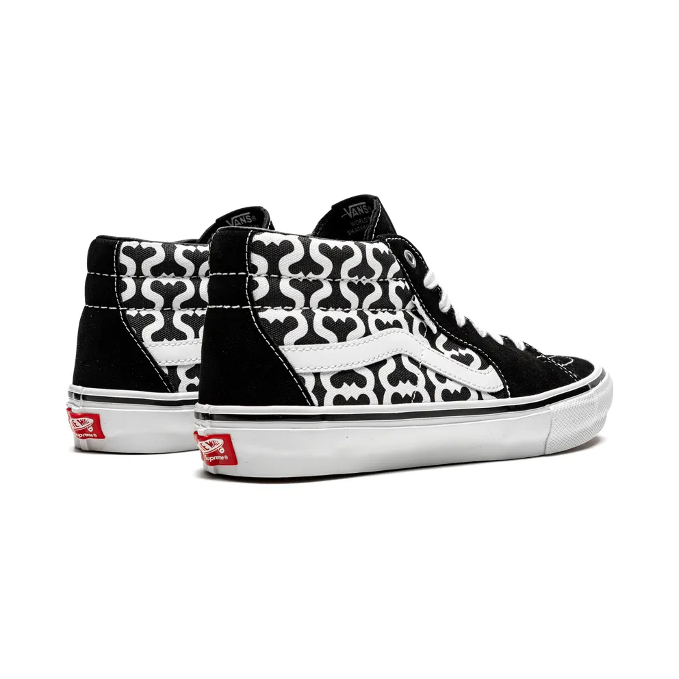 Vans Skate Grosso Mid “Supreme – Monogram S – Black” (VN0A5KS15XH)