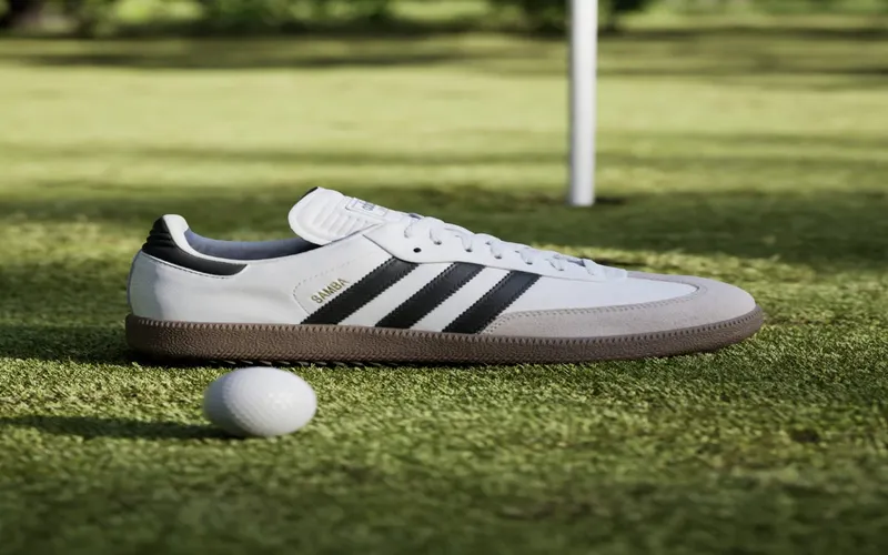 adidas Samba Spikeless Golf Cloud White Core Black Gum (JH6149)