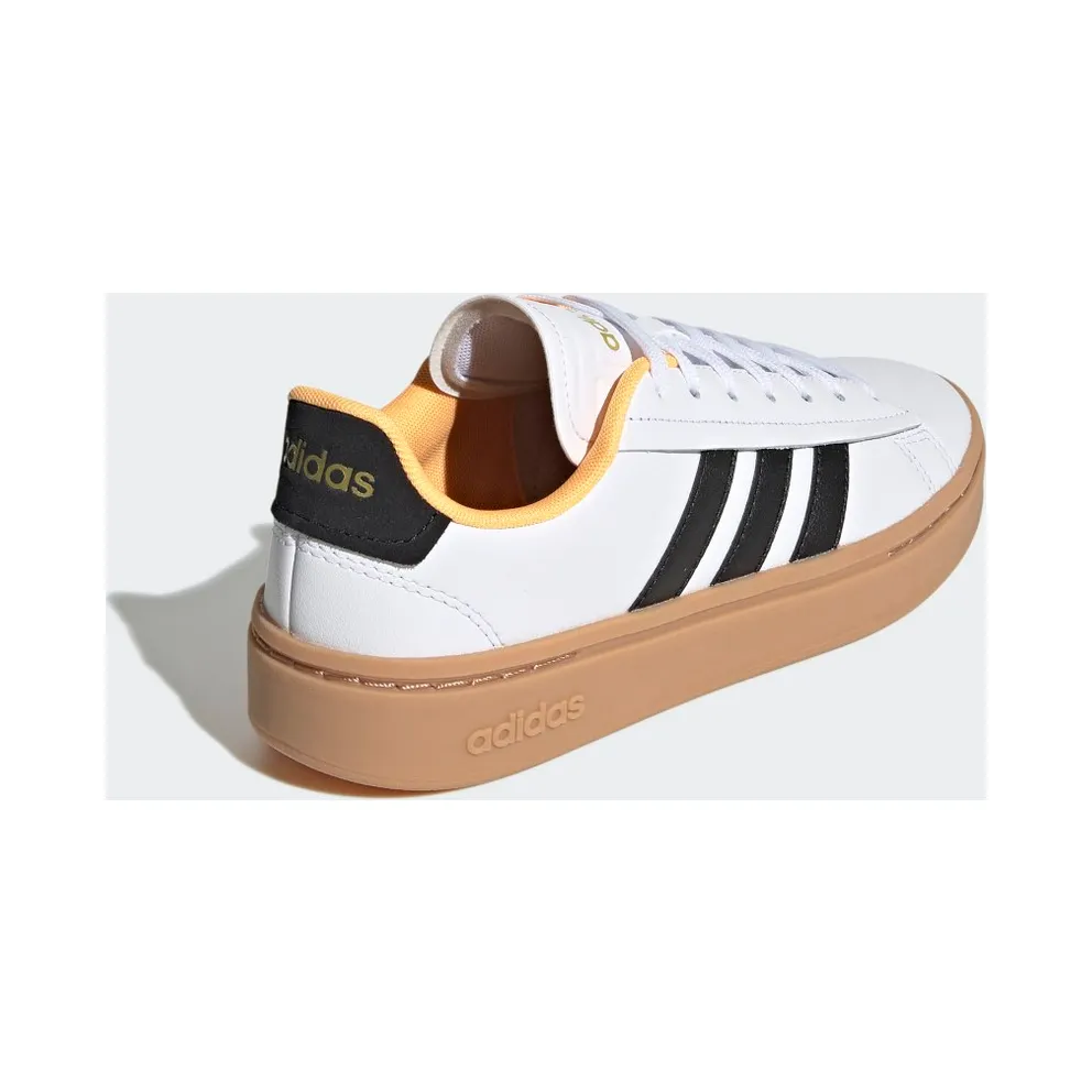 Adidas Grand Court Alpha Cloud White / Core Black / Flash Orange (GX8165)