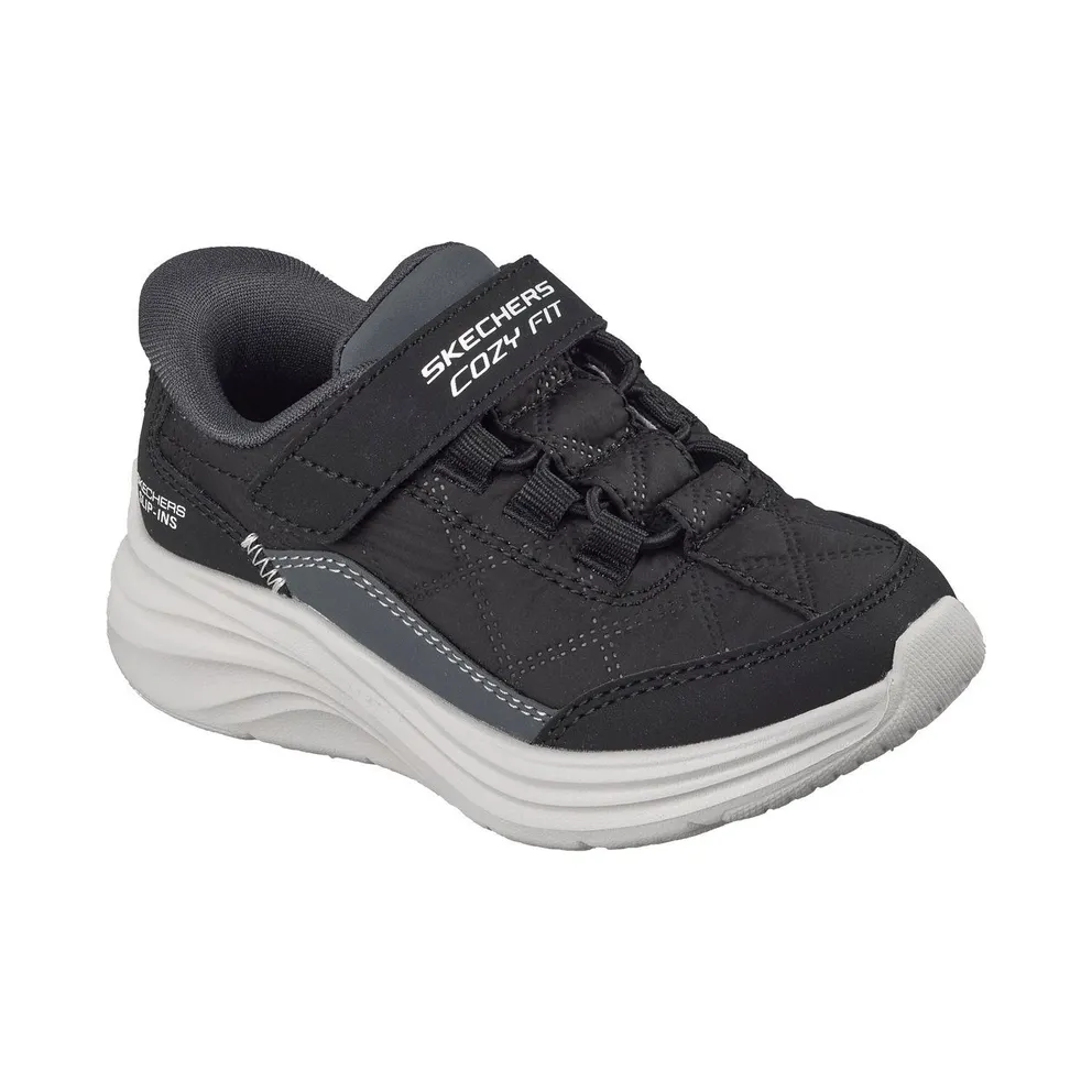 Skechers Slip-ins: Comfy Sprints “Cozy Fit Sneaker Black / White” (404210NBKW)