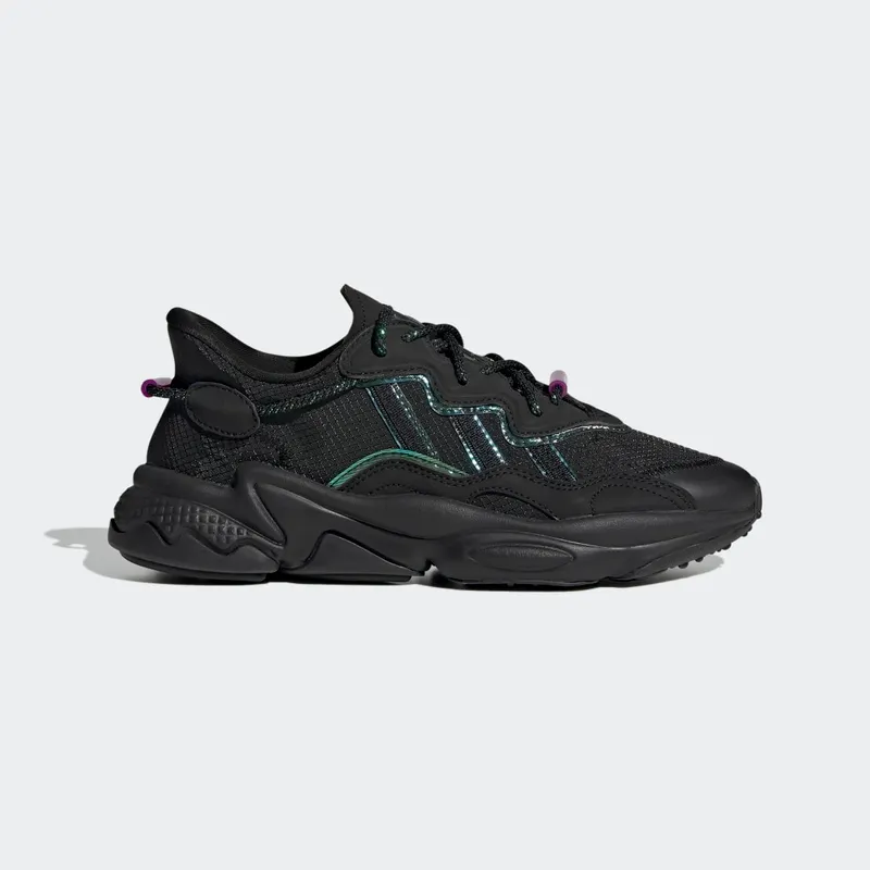 Adidas OZWEEGO Core Black / Core Black / Sonic Fuchsia (GW3318)