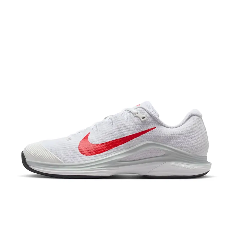 Nike Court Air Zoom Vapor 12 HC White Pure Platinum Light Crimson (FV5552-109)