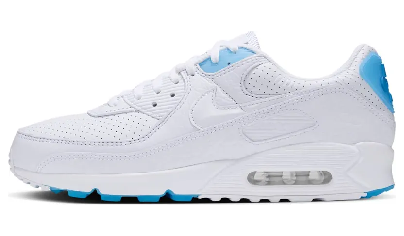 Nike Air Max 90 “White / Aurora Blue” (IZ2746-100)