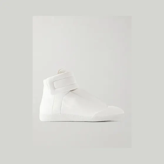 Maison Margiela Future Leather Sneakers White (S57WS0538)