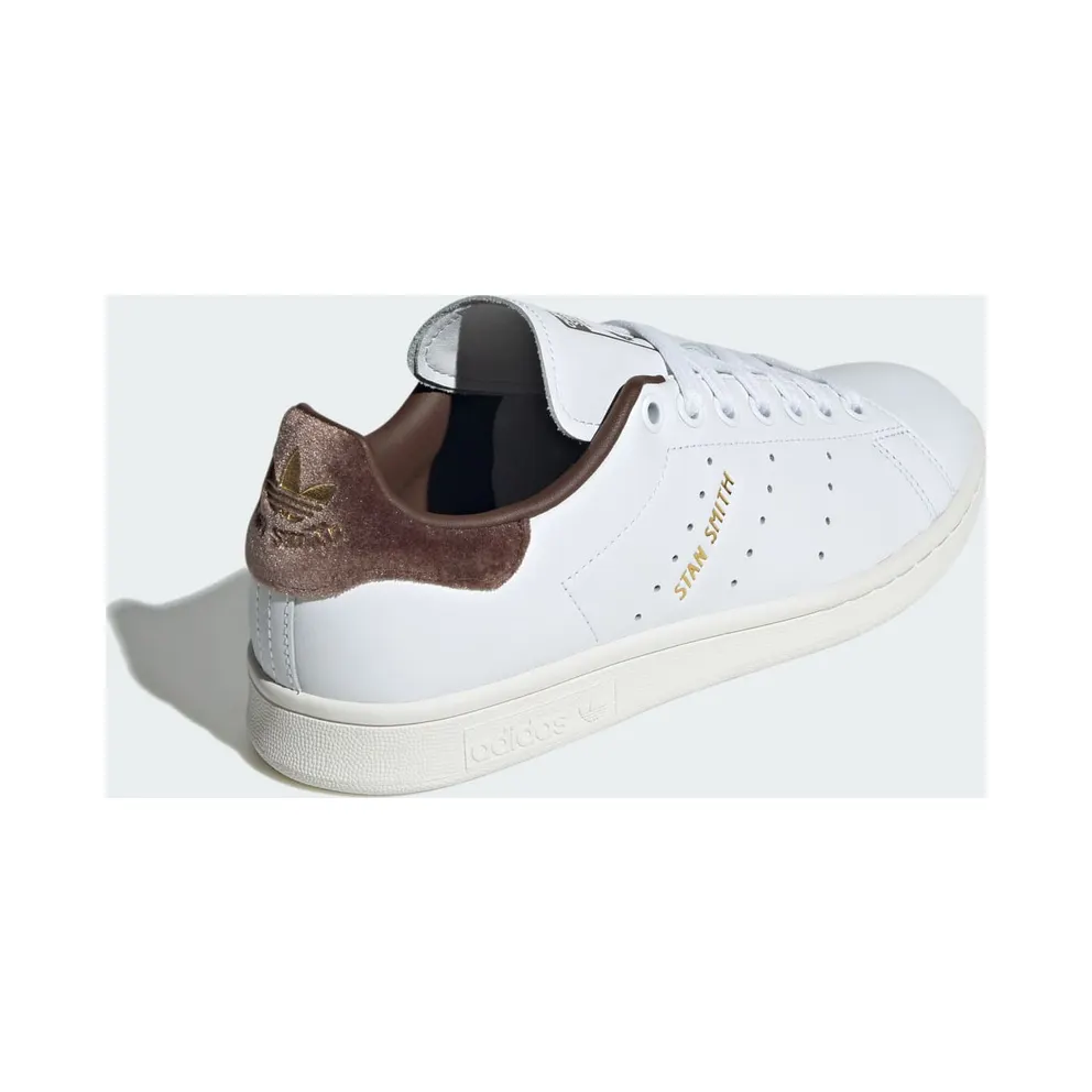 adidas Stan Smith Cloud White Gold Metallic Brown (IF7003)