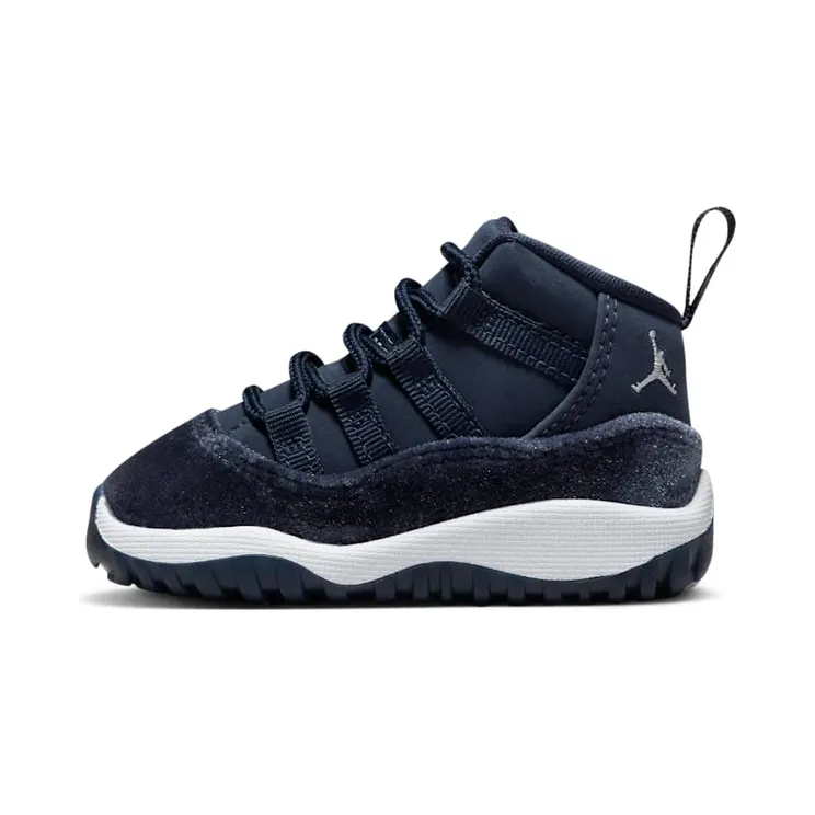 Air Jordan 11 TD “Midnight Navy / White / Metallic Silver” (DO3856-441)