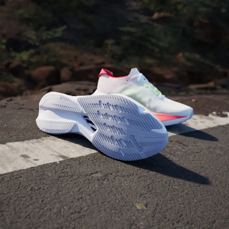 Adidas Adizero Boston 12 Cloud White / Core Black / Lucid Red (JQ2554)