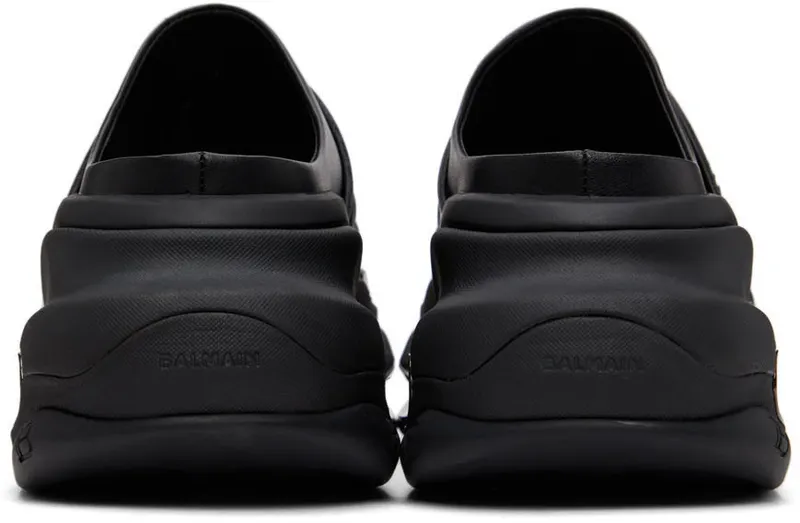 Balmain Black B-Bold Mule Sneakers (XN1VL686LDRL)