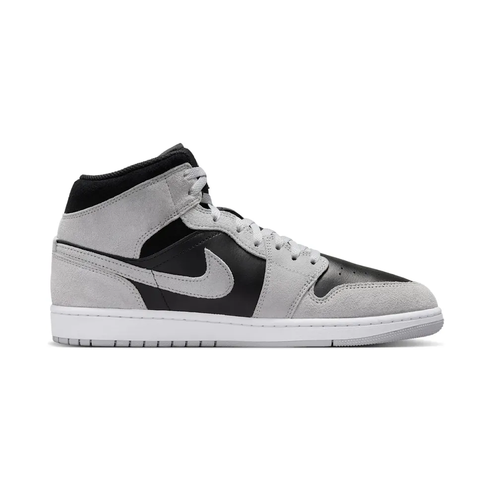 Jordan 1 Mid Light Smoke Grey Black – “Light Smoke Grey / Black / White” (DQ8426-008)