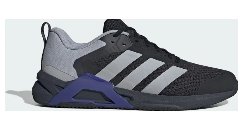 Adidas Dropset Control Trainingsschoenen Core Black / Halo Silver / Pure Purple (KJ9162)