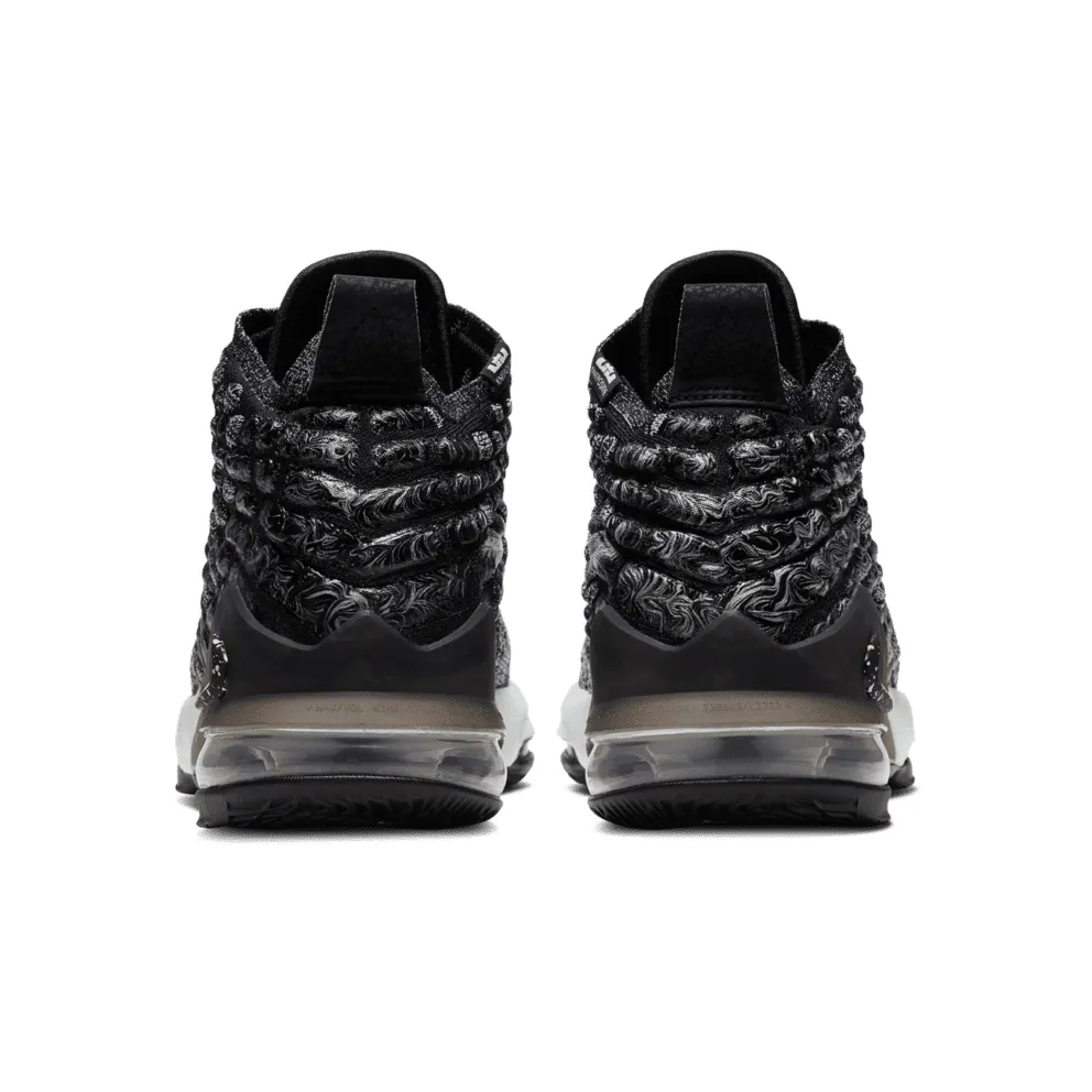 Nike LeBron 17 Black White (GS) Black/White (BQ5594-002)