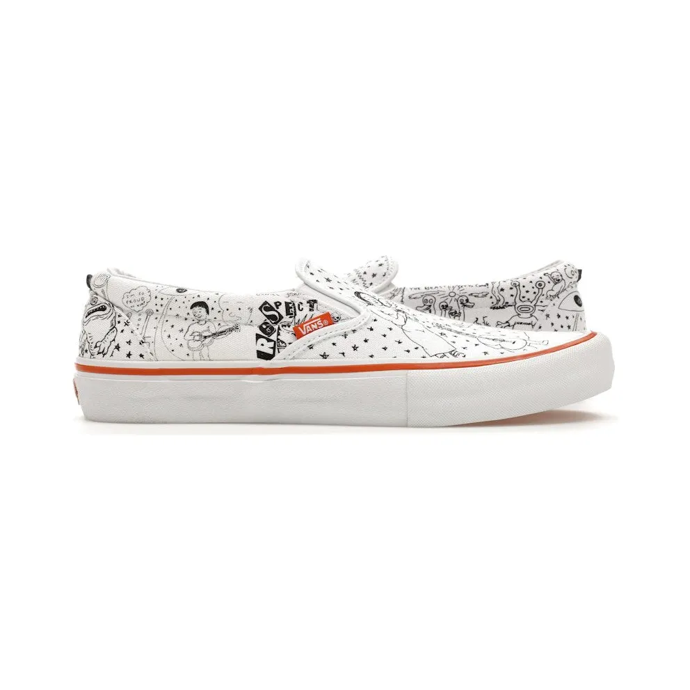 Vans Slip-On Pro No Comply Daniel Johnston (VN0A347V2BB)