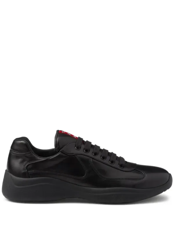 Prada Americas Cup Sneakers – Schwarz (4E3400038)