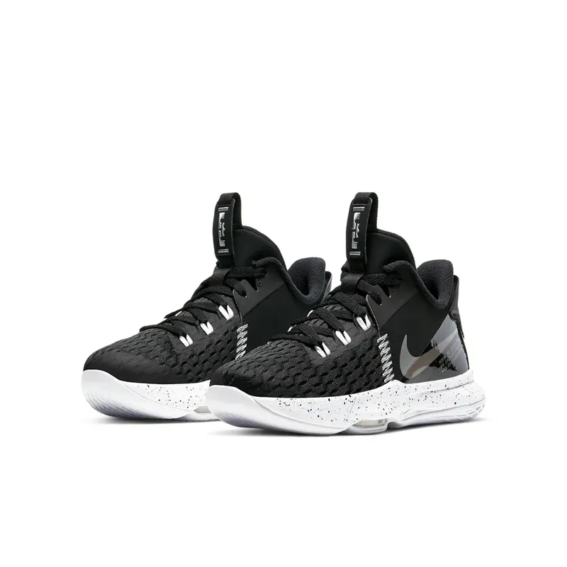 Nike LeBron Witness 5 Black Metallic Silver (CT4629-001)