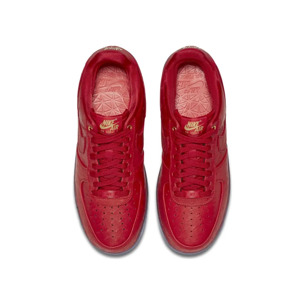 Nike Air Force 1 CMFT Lux Low Ostrich Red University Red/University Red (805300-600)