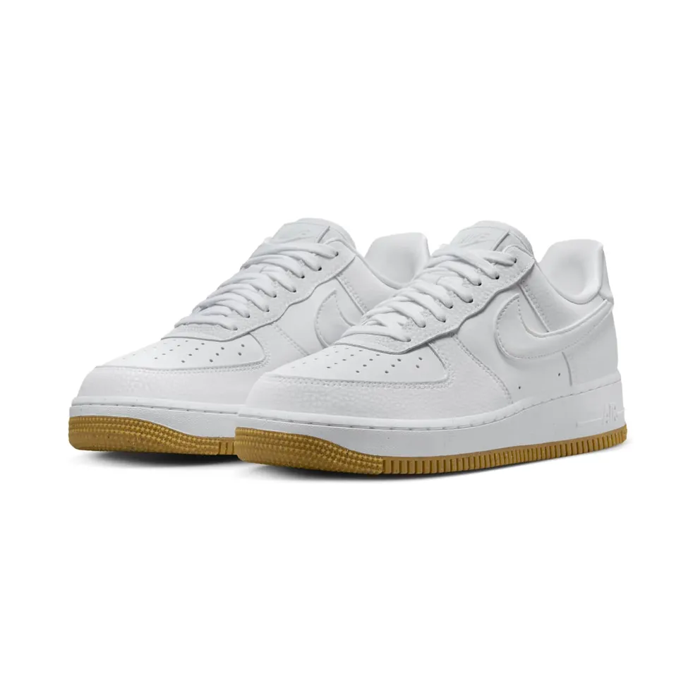 Nike Air Force 1 Low ’07 NN “White/Football Grey-Gum Light Brown” (FN6326-100)