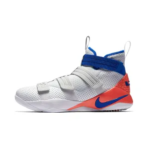 Nike LeBron Zoom Soldier 11 Ultramarine “White / Infrared / Pure Platinum / Racer Blue” (897646-101)