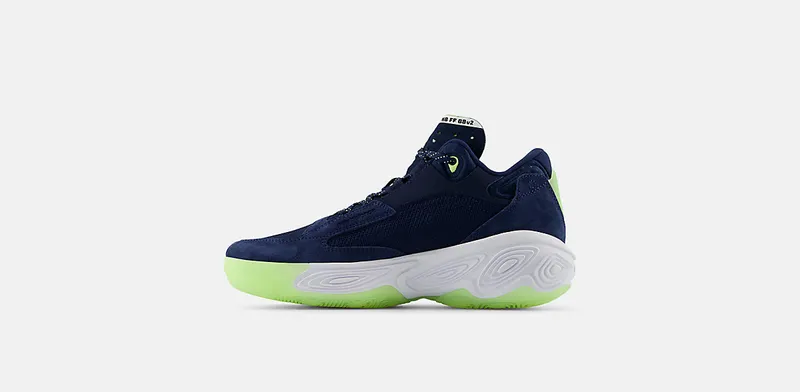 New Balance Fresh Foam BB v2 Navy Bleached Lime Glow (BBFRSHC2)