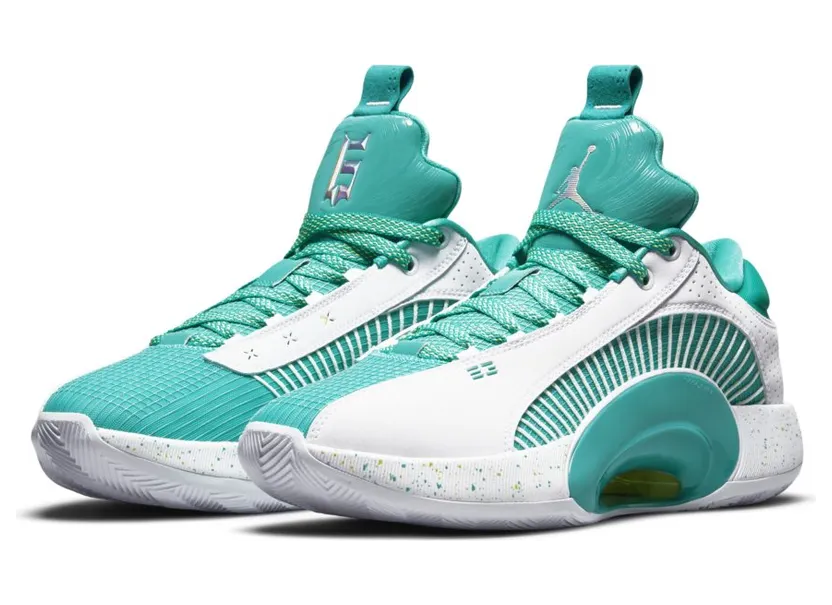Jordan XXXV Guo Ailun Jade Green (DJ2994-100)