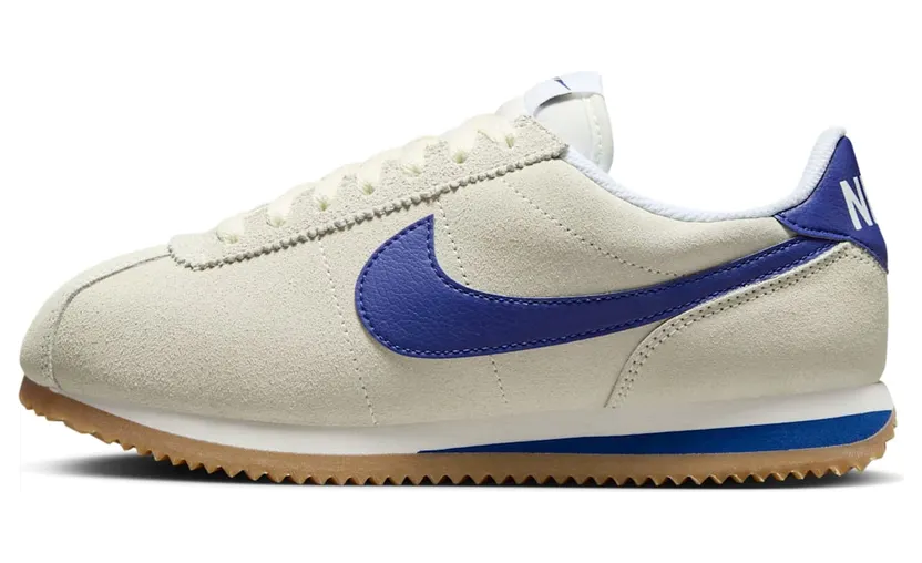 Nike Cortez Pale Ivory/Sail/Gum Light Brown/Deep Royal Blue (FQ8108-110)