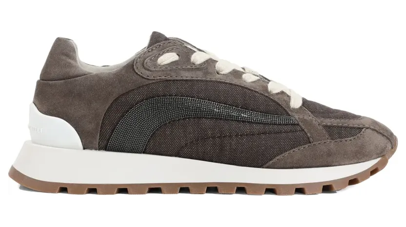 Brunello Cucinelli mit Monili-Detail “Grey” (MZSFG2942C8187)