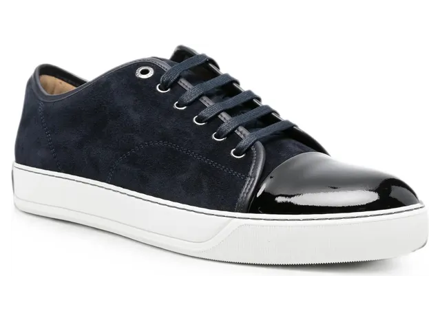 Lanvin DBB1 Patent-toe Suede “Blue” (FM-SKDBB1 VBAL-P15- 24) (3)