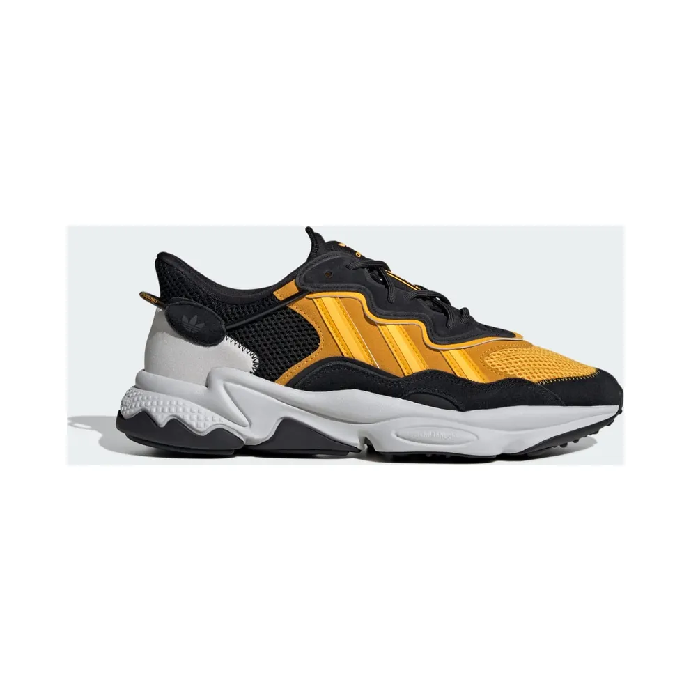 adidas Ozweego Core Black Grey Crew Yellow (IF5847)