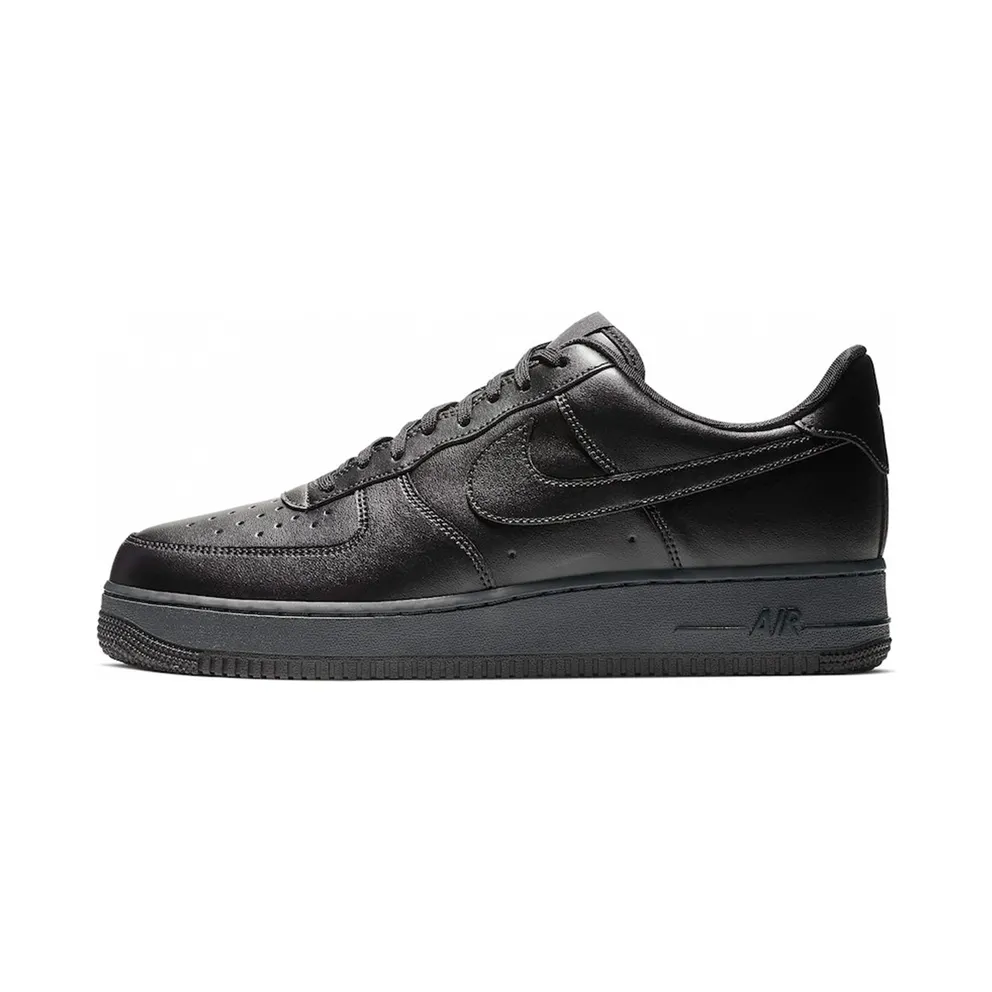 Nike Air Force 1 Flyleather Black Black/Black-Black (BV1391-001)